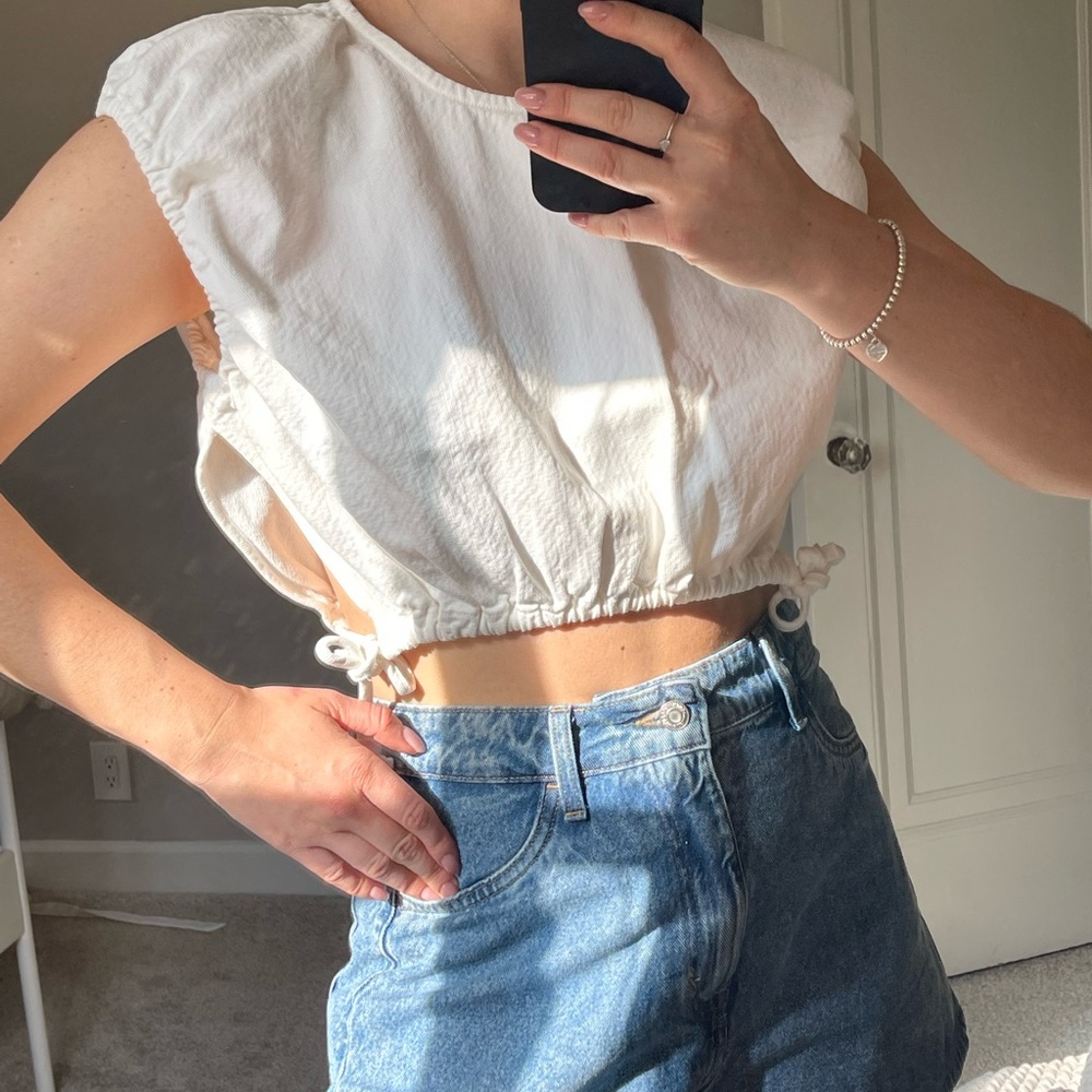 Zara crop top new